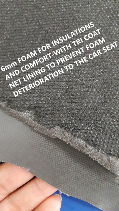 All Terrain Canvas Rear Seat Covers 06/08S - Universal Size