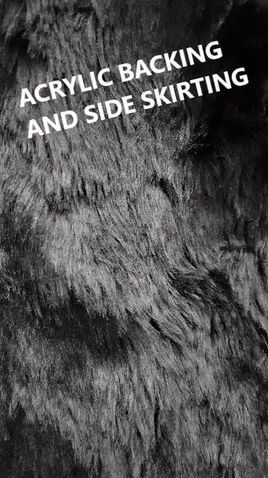 Softfleece Sheepskin Seat Covers - Universal Size (20mm) - Charcoal