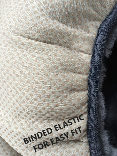 Lambswool Sheepskin Seat Covers - Universal Size (27mm) - Black