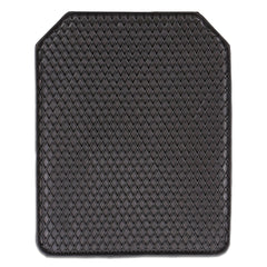 Deep Edge 1-Piece Car Floor Mat - Black [Rubber]