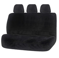Universal Finesse Faux Fur Seat Covers - Universal Size 06/08H - Charcoal