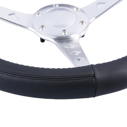 Miami Steering Wheel Cover - Black [Leather]