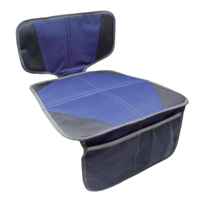 Child Seat Protector - Blue & Grey