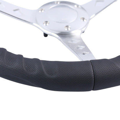 New York Steering Wheel Cover - Black