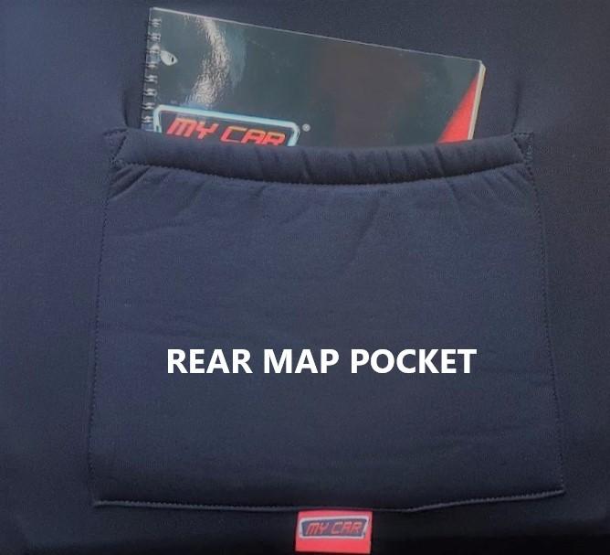 Universal Cosmic Front Seat Covers Size 30/35 | Black