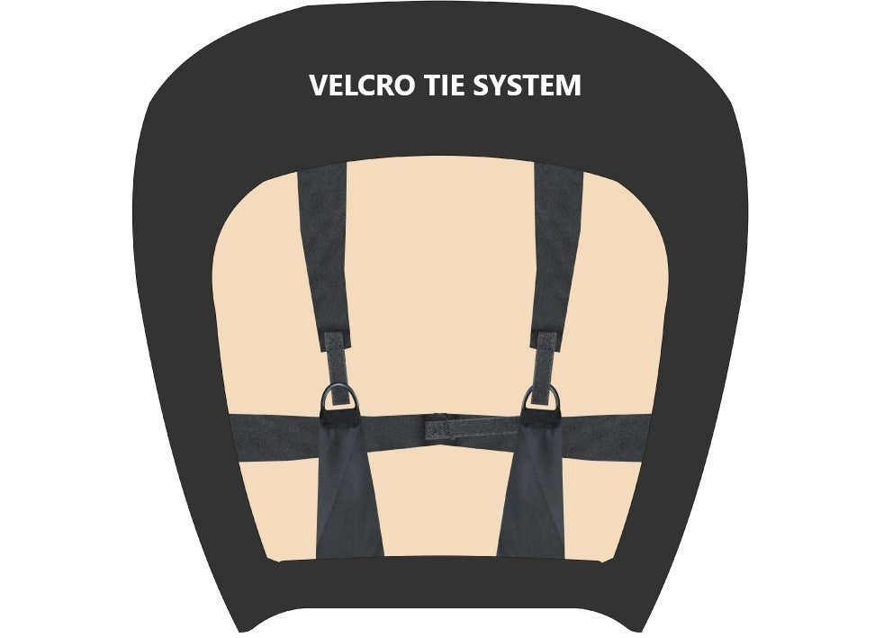 Universal El Toro PU Leather - Front Seat Covers 60/25 | Black/Black