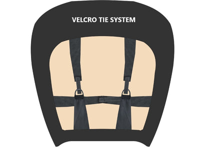 Universal El Toro PU Leather - Front Seat Covers 60/25 | Black/Black